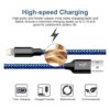 CUGUNU Cable de carga para iPhone 5 unidades 336610_3