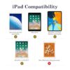 MoKo Funda de piel sintética con cierre para Apple Pencil_3
