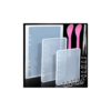 LEOBRO Moldes de resina para cuaderno A5 A6 A7 moldes de