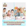 Ratatoys Juego de 15 crayones apilables construibles y