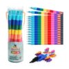 Ratatoys Juego de 15 crayones apilables construibles y