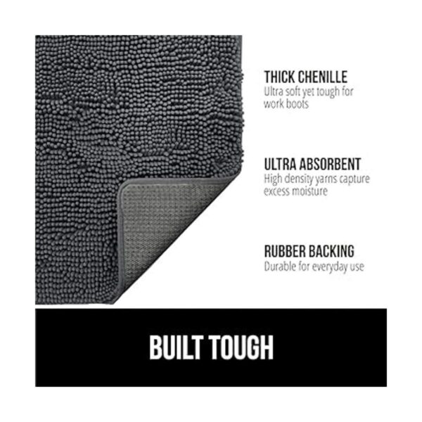 Gorilla Grip Tapete de felpilla resistente para_2