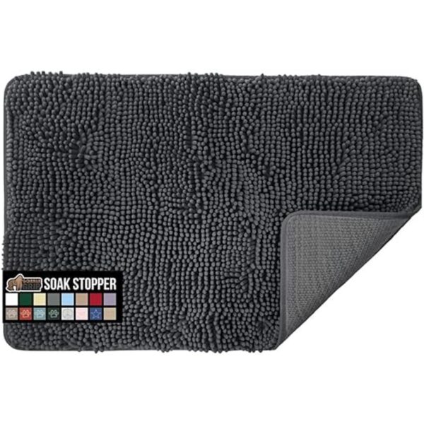 Gorilla Grip Tapete de felpilla resistente para_1