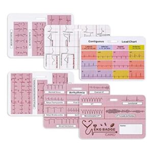 Lisol Tarjetas de identificación de electrocardiograma_1