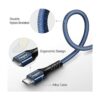 Cable corto USB C Paquete de 3 Fasgear de carga rápida_5