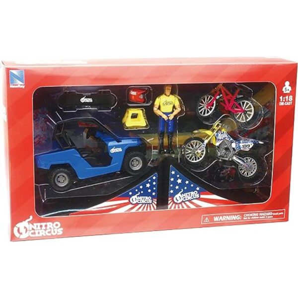 NewRay Toys Nitro Circus Juego de 9 piezas_2