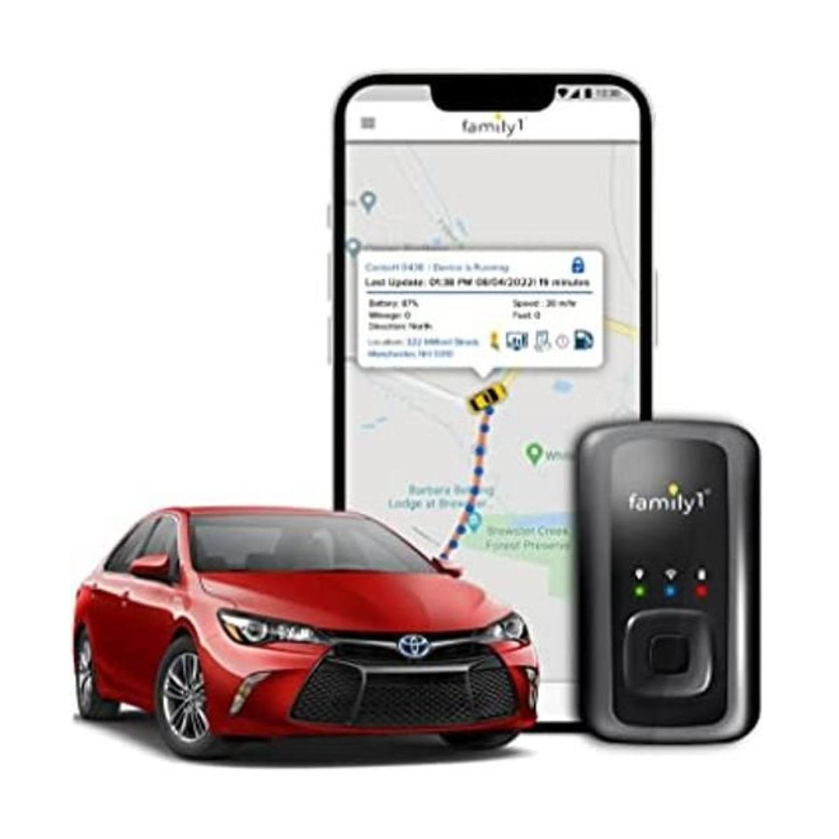 Family1st Rastreador GPS compacto 4G para vehículos