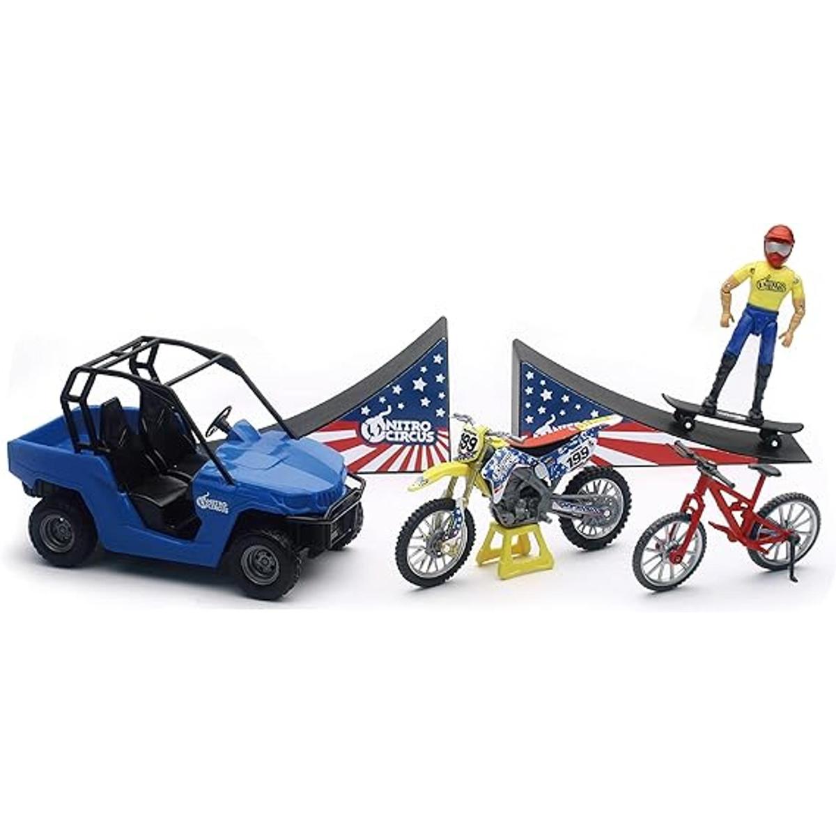 NewRay Toys Nitro Circus Juego de 9 piezas