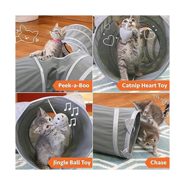 Kitty City Cubo de gato emergente túnel de gato cama_2