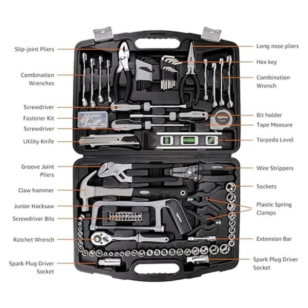 Kit de herramientas manuales para reparación de hogar y_2