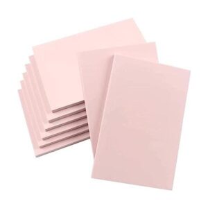 SGHUO Kit de fabricación de sellos de goma rosa de 4 x 6