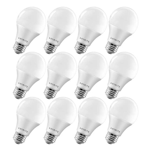 Luxrite Bombilla LED A19 equivalente a 60 W luz diurna_1
