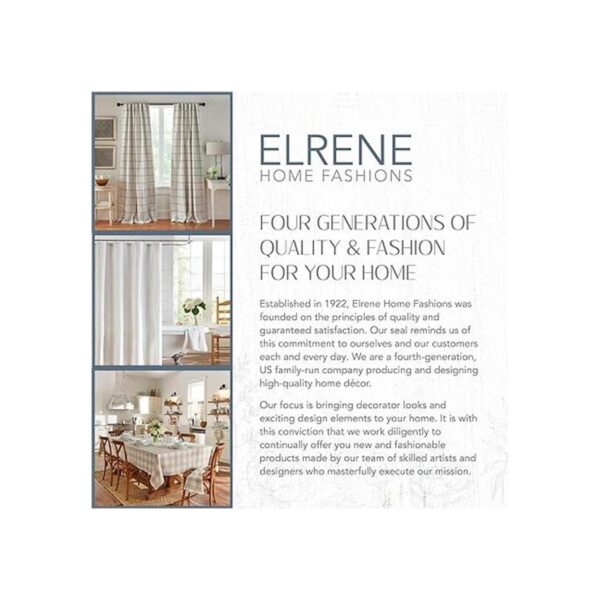 Elrene Home Fashions Juego de 4 manteles individuales de_6