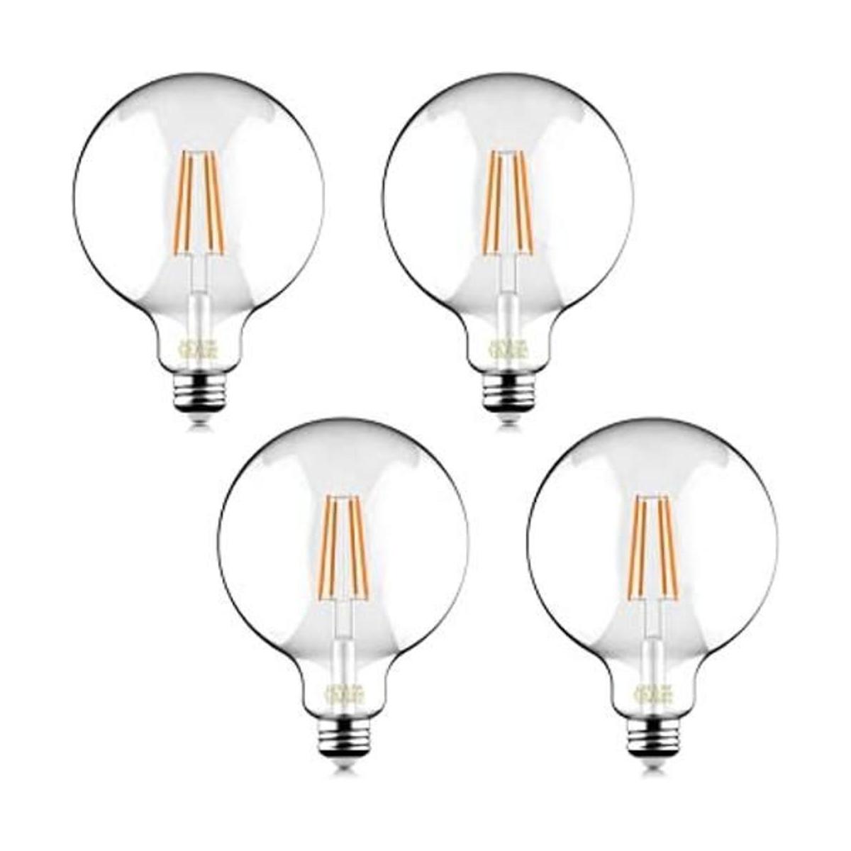 Helloify Bombillas de filamento Edison LED vintage