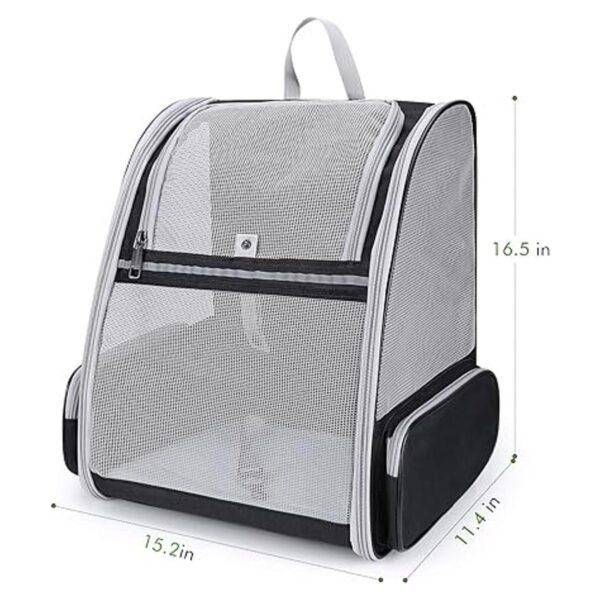 LOLLIMEOW Mochila transportadora de mascotas para perros y_2
