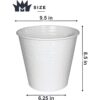 Monarch Abode 19028 Classic White Monarch Basurero de