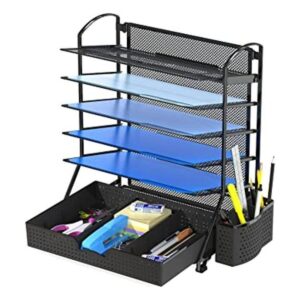 SimpleHouseware Organizador de 6 bandejas para documentos_1