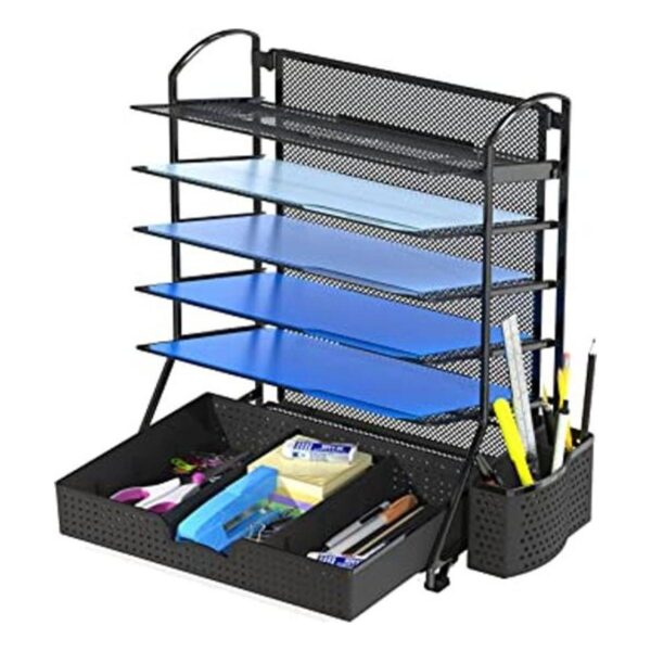 SimpleHouseware Organizador de 6 bandejas para documentos_1