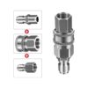 Hotop NPT 38 pulgadas acero inoxidable macho y hembra kit