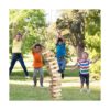 Torre de madera gigante con dados y tabla de juegos 56_2