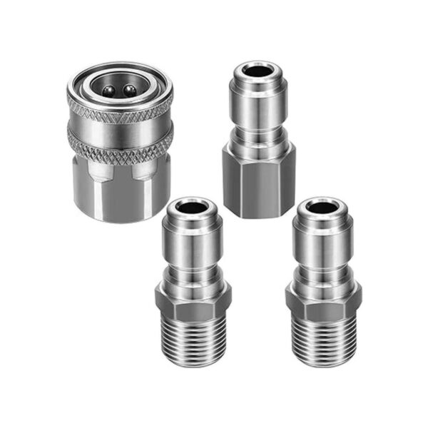 Hotop NPT 38 pulgadas acero inoxidable macho y hembra kit