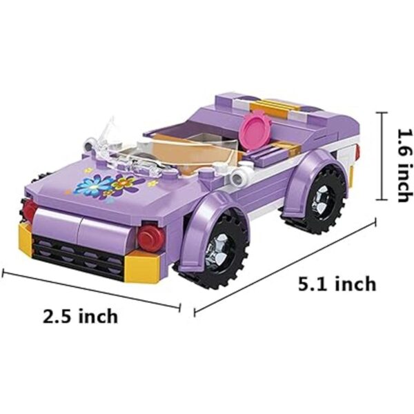 BRICK STORY Juegos de construcción de coche convertibles