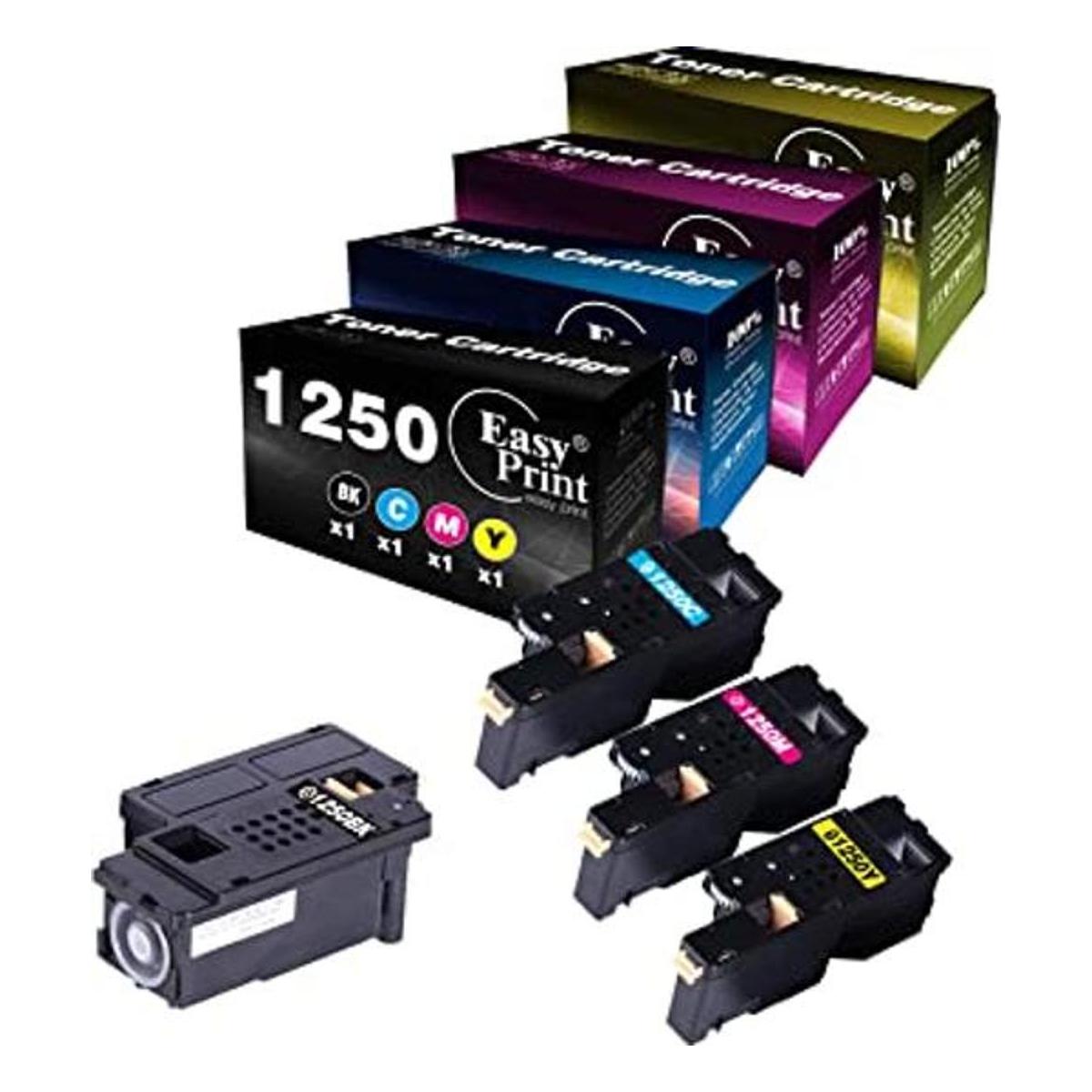 EASYPRINT 1 juego combinado BCMY cartucho de tóner