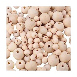 Foraineam 1200 cuentas redondas de madera
