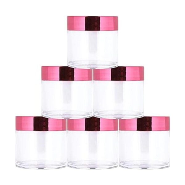 Beauticom 12 recipientes transparentes redondos de_6