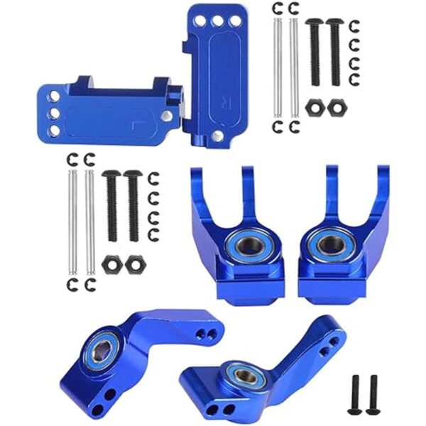 Paquete de 6 bloques de ruedas de aluminio bloques de