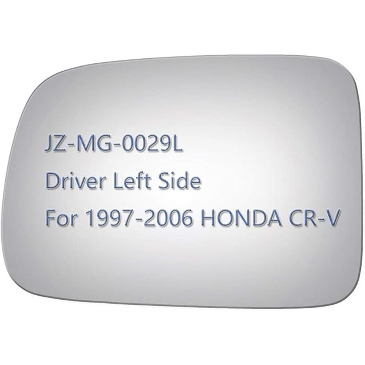 JZSUPER Cristal de espejo lateral para Honda CRV 19972006
