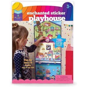 Crafttastic Jr Escena de casa de juegos de calcomanías