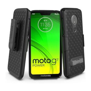 Encased Moto G7 Funda para cinturón de seguridad con_1