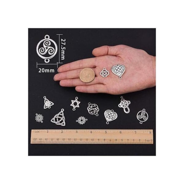 SUNNYCLUE 60 dijes de nudo celta para conectar hallazgos