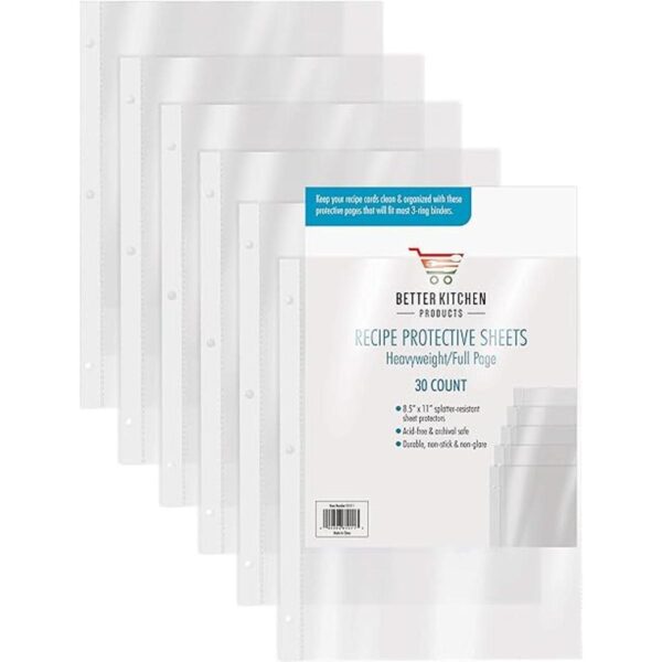 Better Kitchen Products protectores de hojas de recetas_1