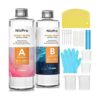 Nicpro Kit de resina epoxi de 32 onzas transparente_1