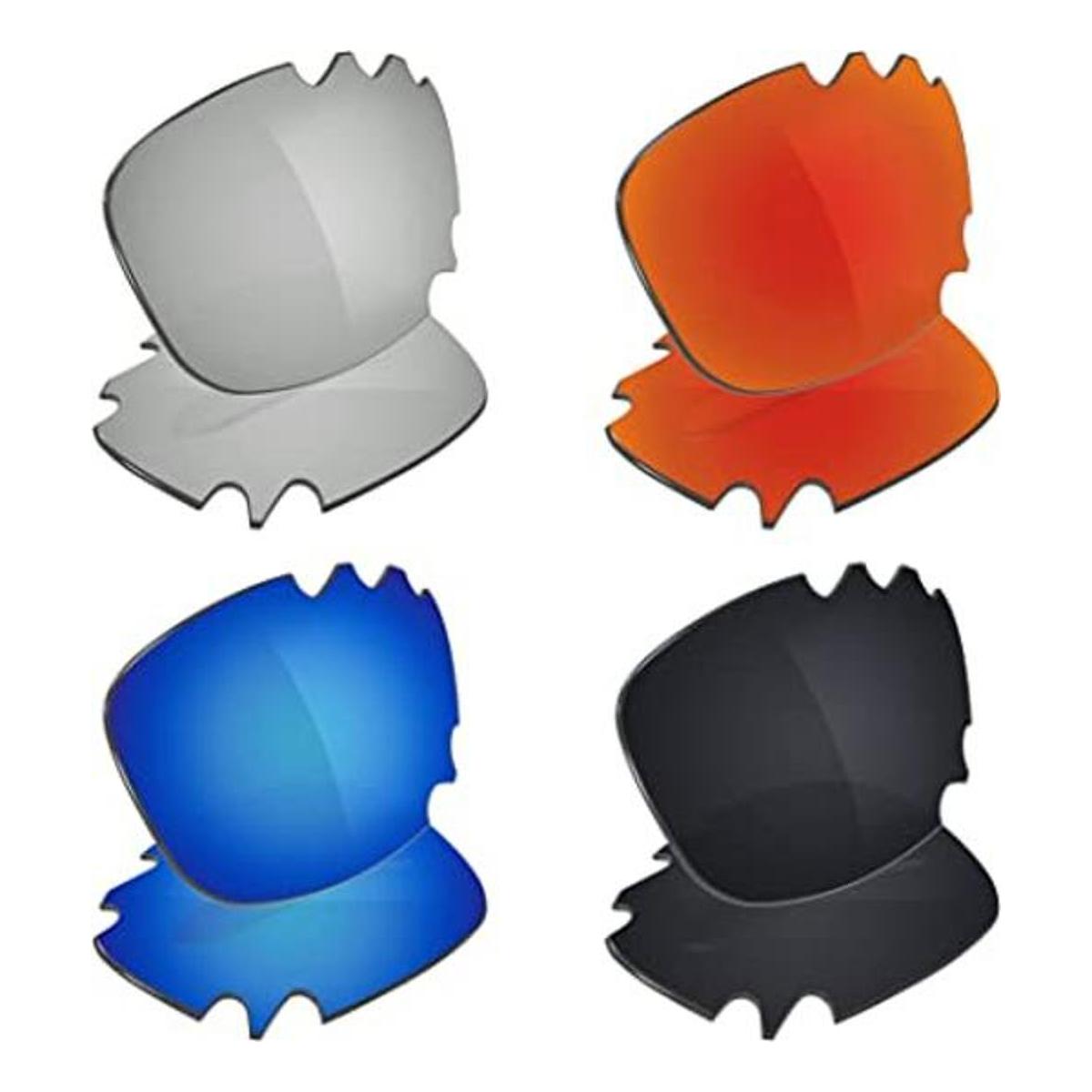 Galvanic 4 pares de lentes polarizadas para Oakley Racing
