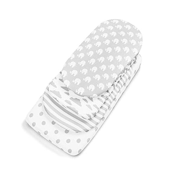 Sábanas para cuna Sábanas bajeras premium 4 unidades_3