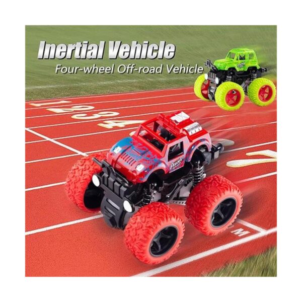 Paquete de 4 juguetes de camión monstruo Coches de_6