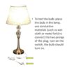 HouLight Bombillas LED de emergencia recargables de 5 W