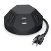 Torre con cargador inalámbrico y puertos USB protector_2