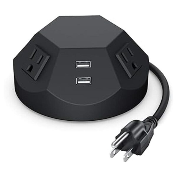 Torre con cargador inalámbrico y puertos USB protector_2