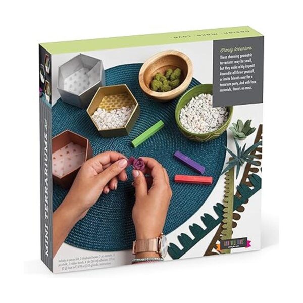 Craft Crush Kit de artesanía de mini terrarios para_2