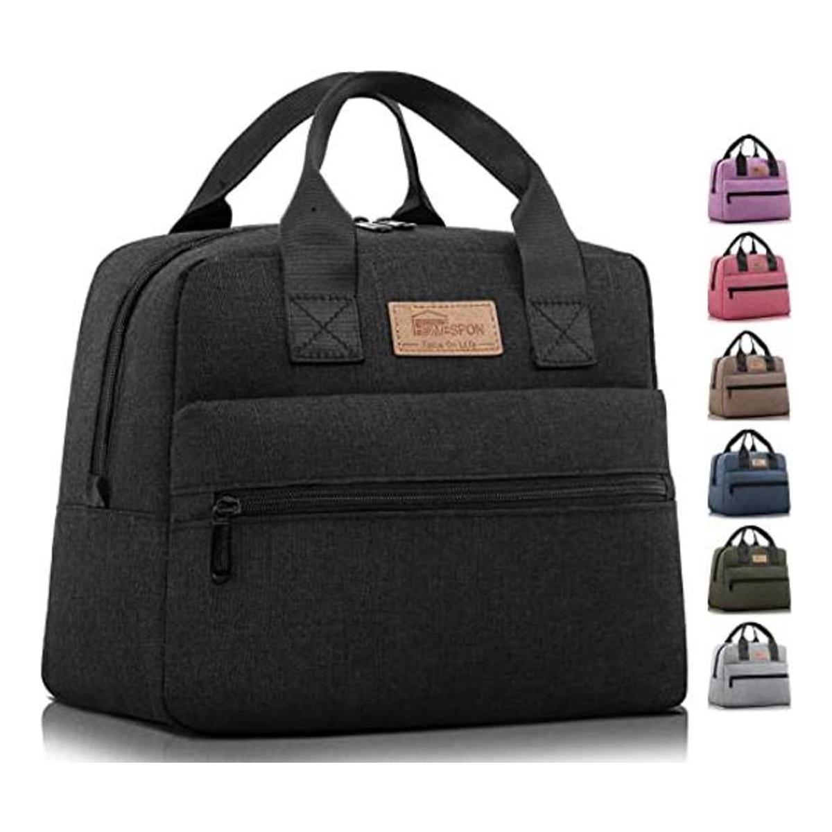 Homespon Lonchera térmica para mujeres y hombres para
