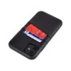 Dockem Funda tipo cartera para iPhone 11 Placa de metal_1
