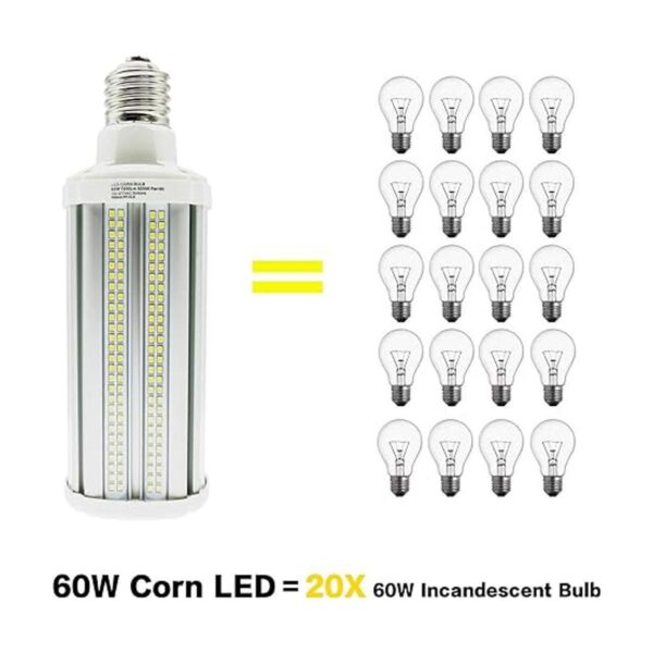 Bombilla LED de maíz de 60 W superbrillante equivalente_3