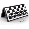 Juego de ajedrez magnético para viajes juegos de mesa_1