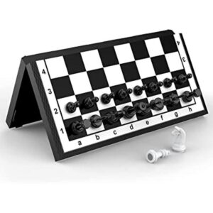 Juego de ajedrez magnético para viajes juegos de mesa_1