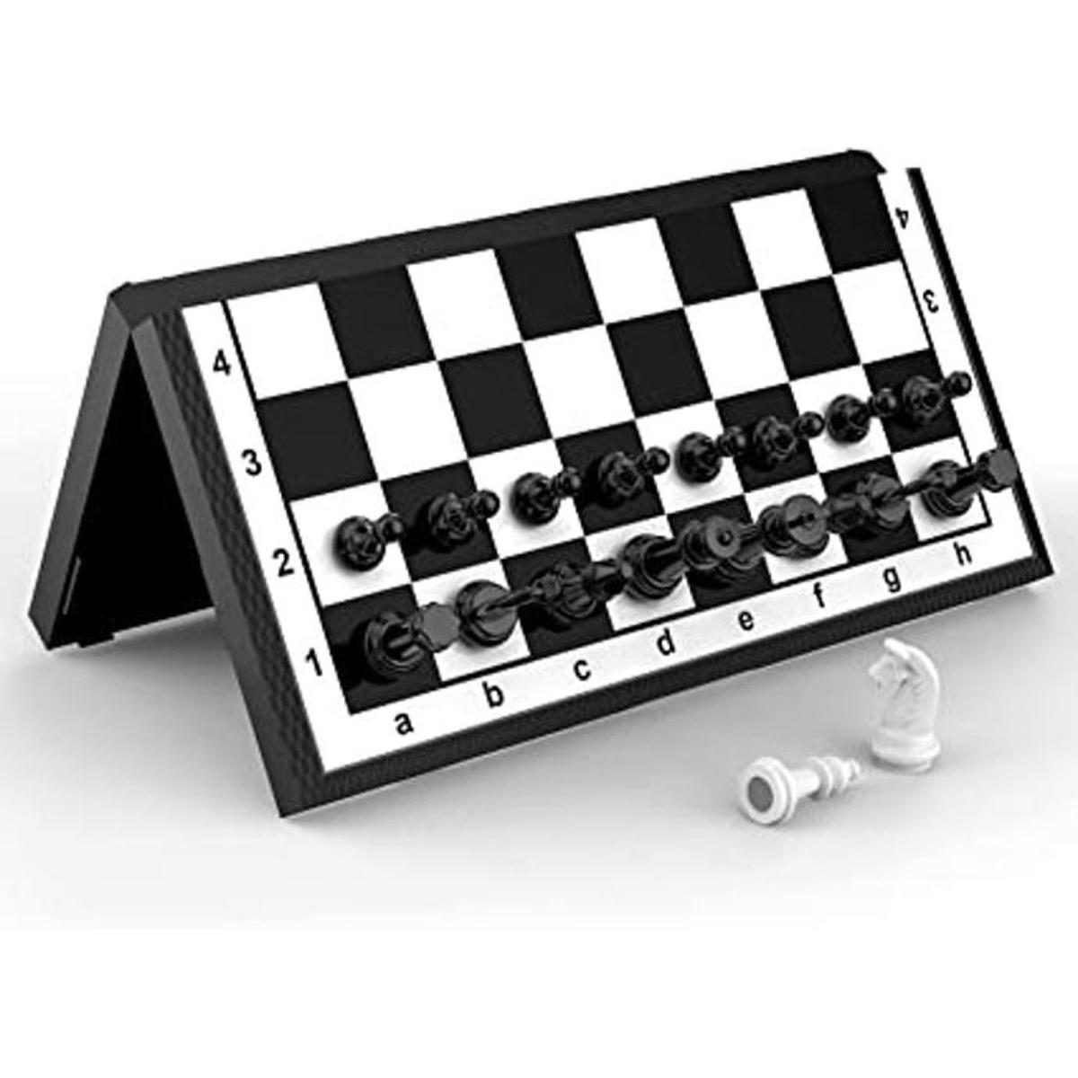 Juego de ajedrez magnético para viajes juegos de mesa