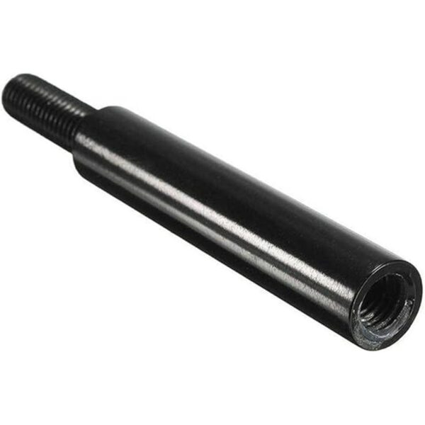 Pomo de palanca de cambios de aluminio negro de 3 pulgadas